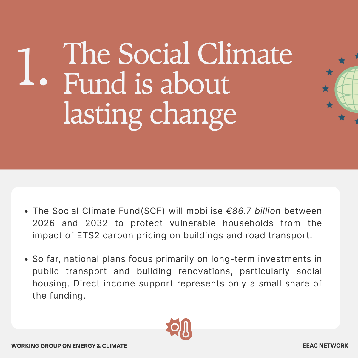 1. The Social Climate Fund is about lasting change